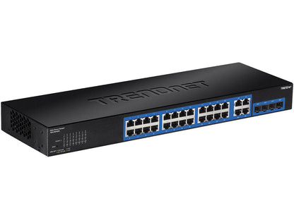 TRENDnet TEG-284WS 28-Port Gigabit Web Smart Switch