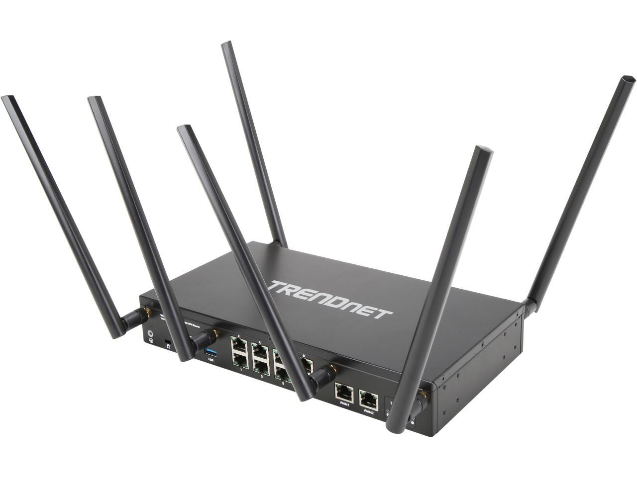 TRENDnet TEW-829DRU AC3000 Tri-Band Wireless Gigabit Dual-WAN VPN SMB Router