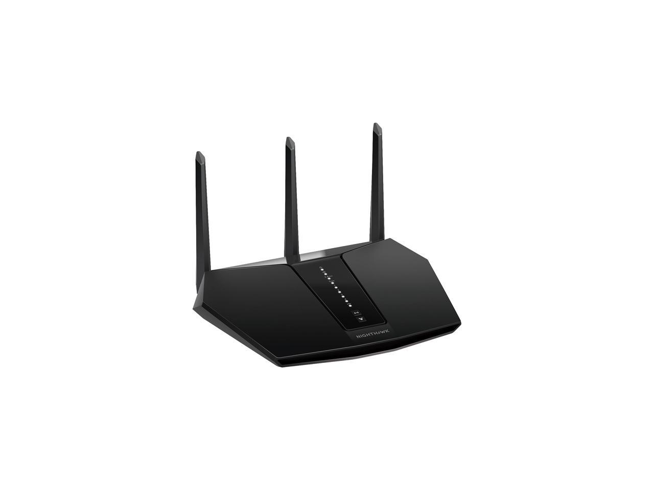 NETGEAR Nighthawk 5-Stream WiFi 6 Router (RAX30) - AX2400 Wireless Speed (Up to 2.4 Gbps) | Up to 2,000 sq. ft. Coverage and 20 Devices