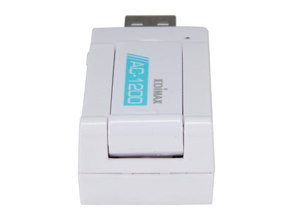 Edimax EW-7822UAC Wireless AC1200 Dual-band USB 3.0 Adapter, Complies to Draft 802.11ac Standard, Delivers More Than Two Times Faster Wi-Fi Speed Than 802.11n, With Adjustable Foldaway Antenna for Optimum High Performance