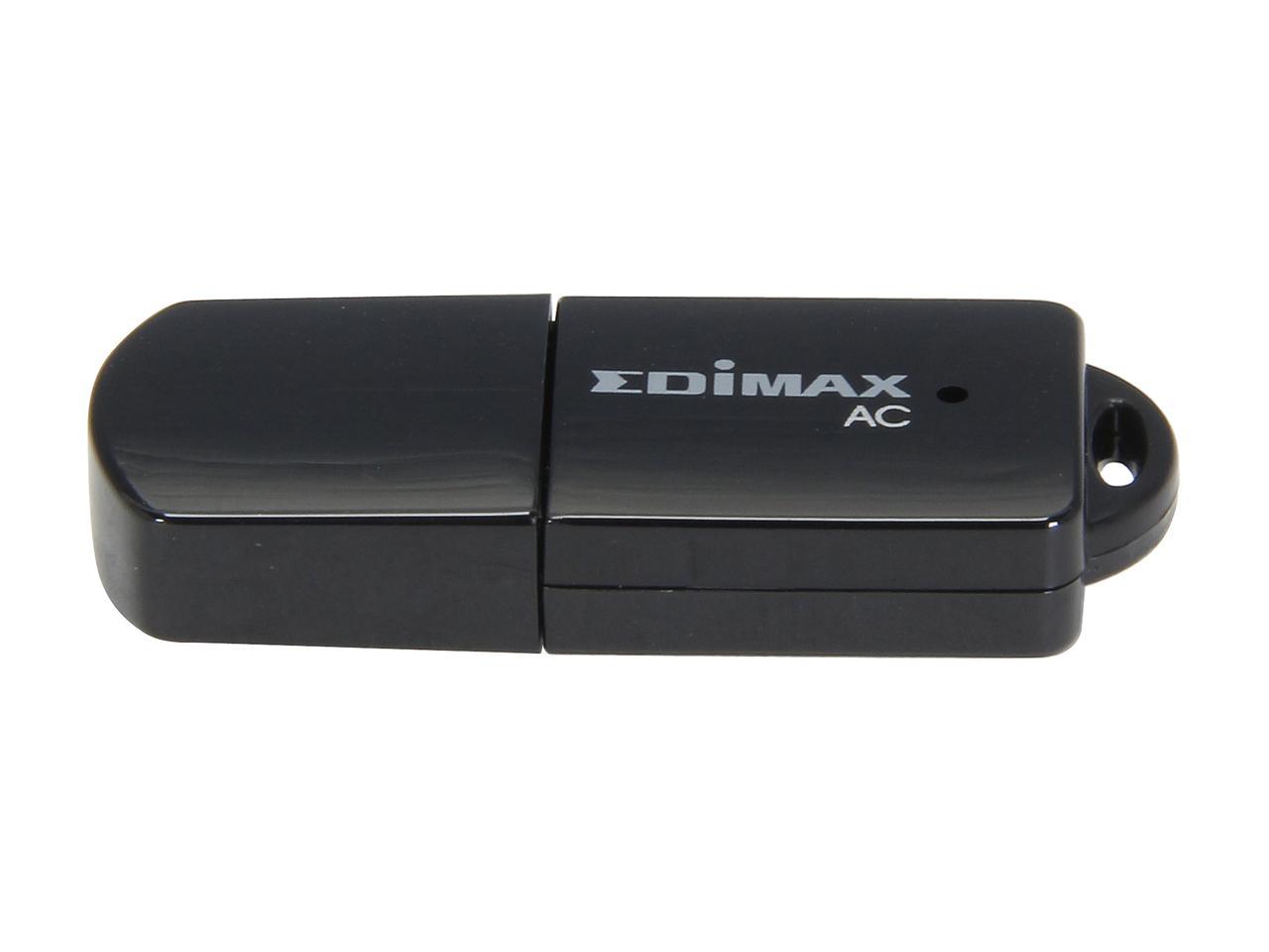 EDIMAX EW-7811UTC AC600 Dual-band USB 2.0 Wireless Mini Adapter, ideally for upgrading Laptop, desktop, Macbook or Ultrabook with 433/150Mbps data rates