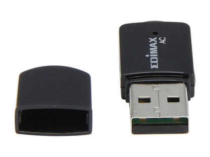 EDIMAX EW-7811UTC AC600 Dual-band USB 2.0 Wireless Mini Adapter, ideally for upgrading Laptop, desktop, Macbook or Ultrabook with 433/150Mbps data rates