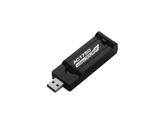 EDIMAX EW-7833UAC AC1750 Dual-Band Wi-Fi USB 3.0 Adapter with 180-degree Adjustable Antenna