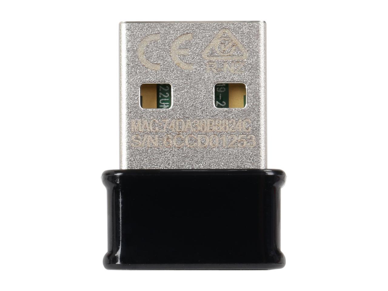 Edimax EW-7822ULC AC1200 Dual-Band Nano Wi-Fi Adapter, Nano Size Lets You Plug it and Forget It