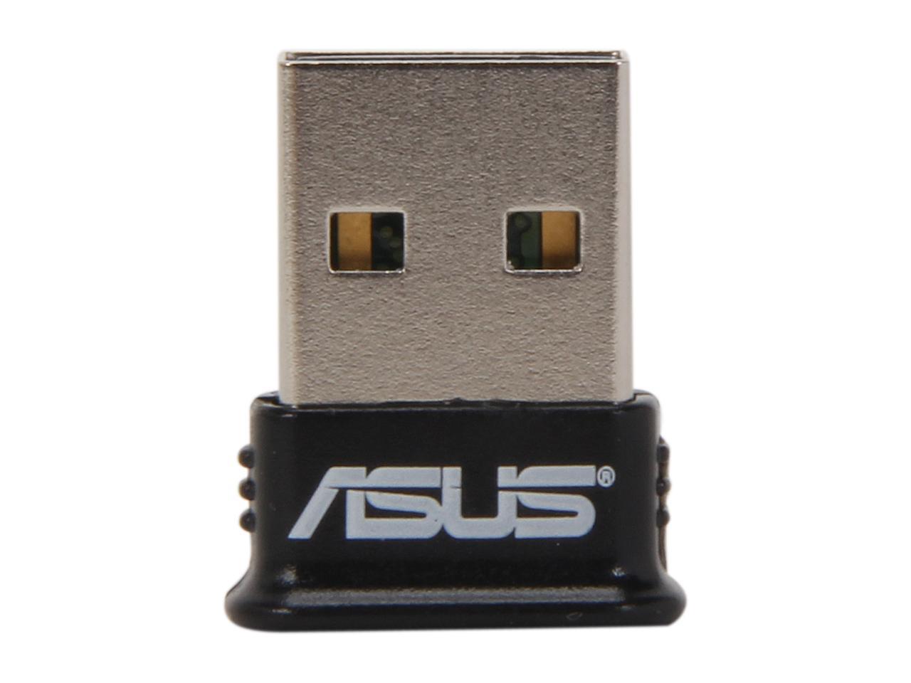 ASUS USB-BT400 USB Adapter w/ Bluetooth Dongle Receiver, Laptop & PC Support, Windows 10 Plug and Play /8/7/XP, Printers, Phones, Headsets, Speakers, Keyboards, Controllers