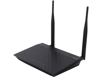 ASUS RT-N12 N300 Wi-Fi Router 2T2R MIMO Technology, 4K HD Video Streaming, VoIP, Up to 300 Mbps