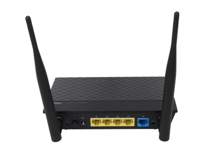 ASUS RT-N12 N300 Wi-Fi Router 2T2R MIMO Technology, 4K HD Video Streaming, VoIP, Up to 300 Mbps