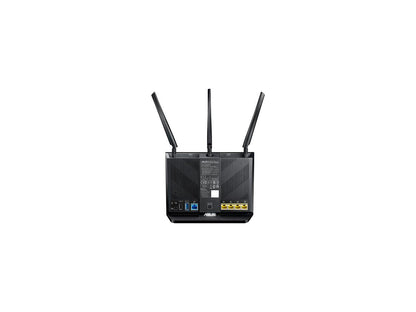 ASUS AC1900 Wi-Fi Dual-band 3x3 Gigabit Wireless Router with AiProtection Network Security Powered by Trend Micro, AiMesh Whole Home Wi-Fi System Compatible (RT-AC68U)