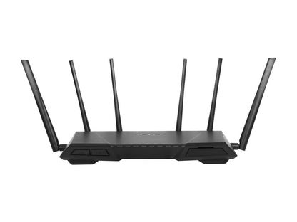 ASUS AC3200 Tri-Band Gigabit Wi-Fi Router, AiProtection Lifetime Security by Trend Micro, Adaptive QoS, Parental Control