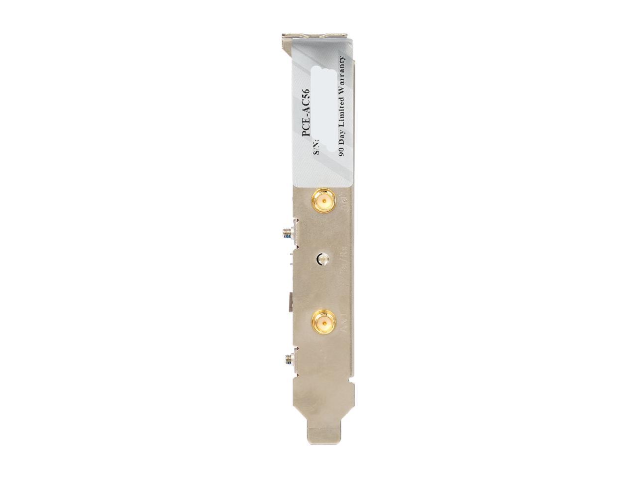 Asus Certified PCE-AC56 802.11ac Dual-band Wireless-AC1300 PCI-E Adapter