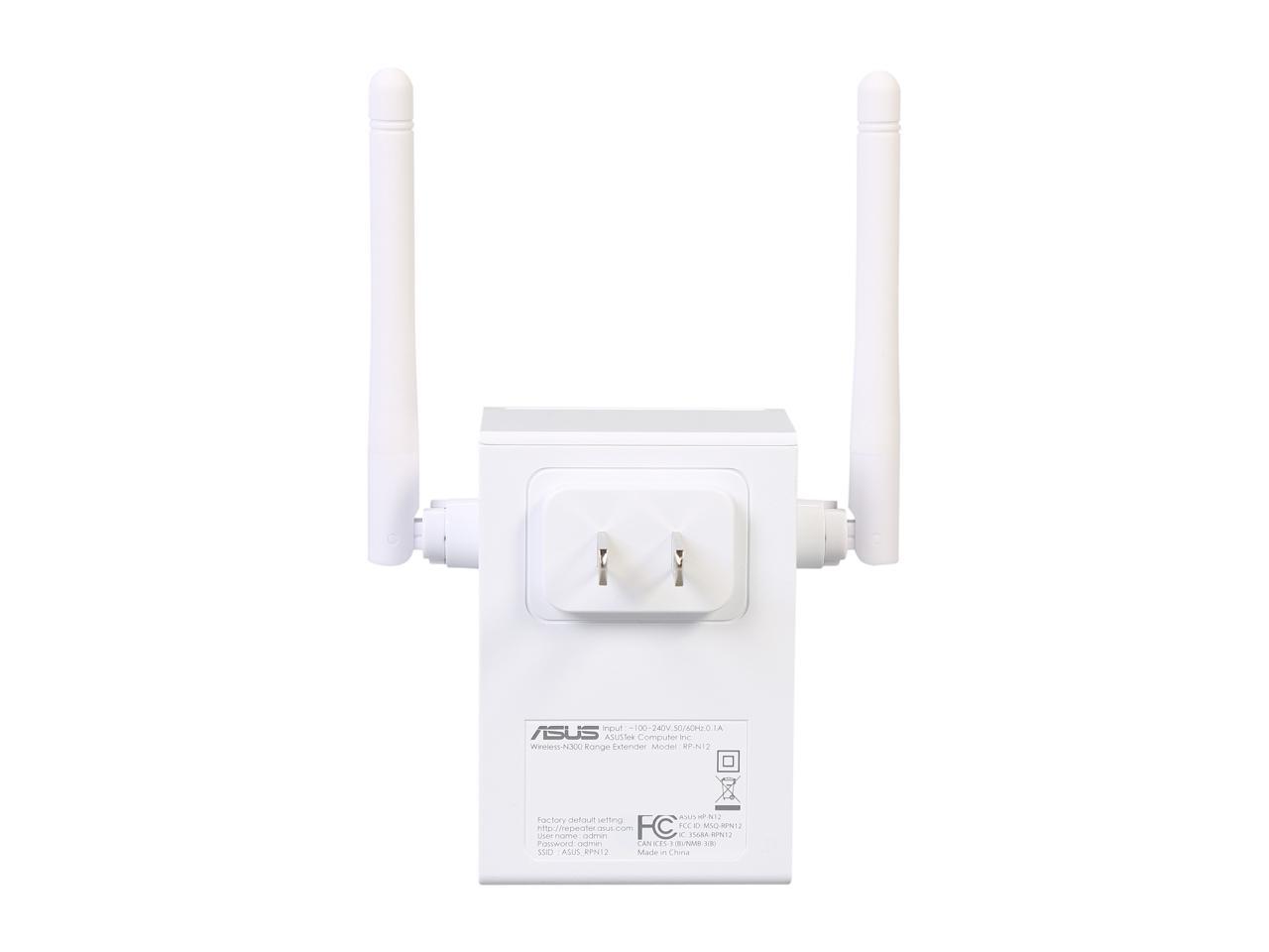 ASUS RP-N12 N300 Repeater/Access Point/Media Bridge