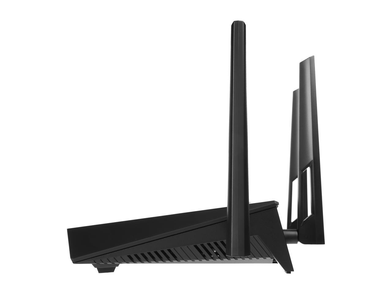 ASUS AC3100 Wi-Fi Dual-band Gigabit Wireless Router with 4x4 MU-MIMO, 4 x LAN Ports, AiProtection Network Security and WTFast Game Accelerator, AiMesh Whole Home Wi-Fi System Compatible (RT-AC3100)