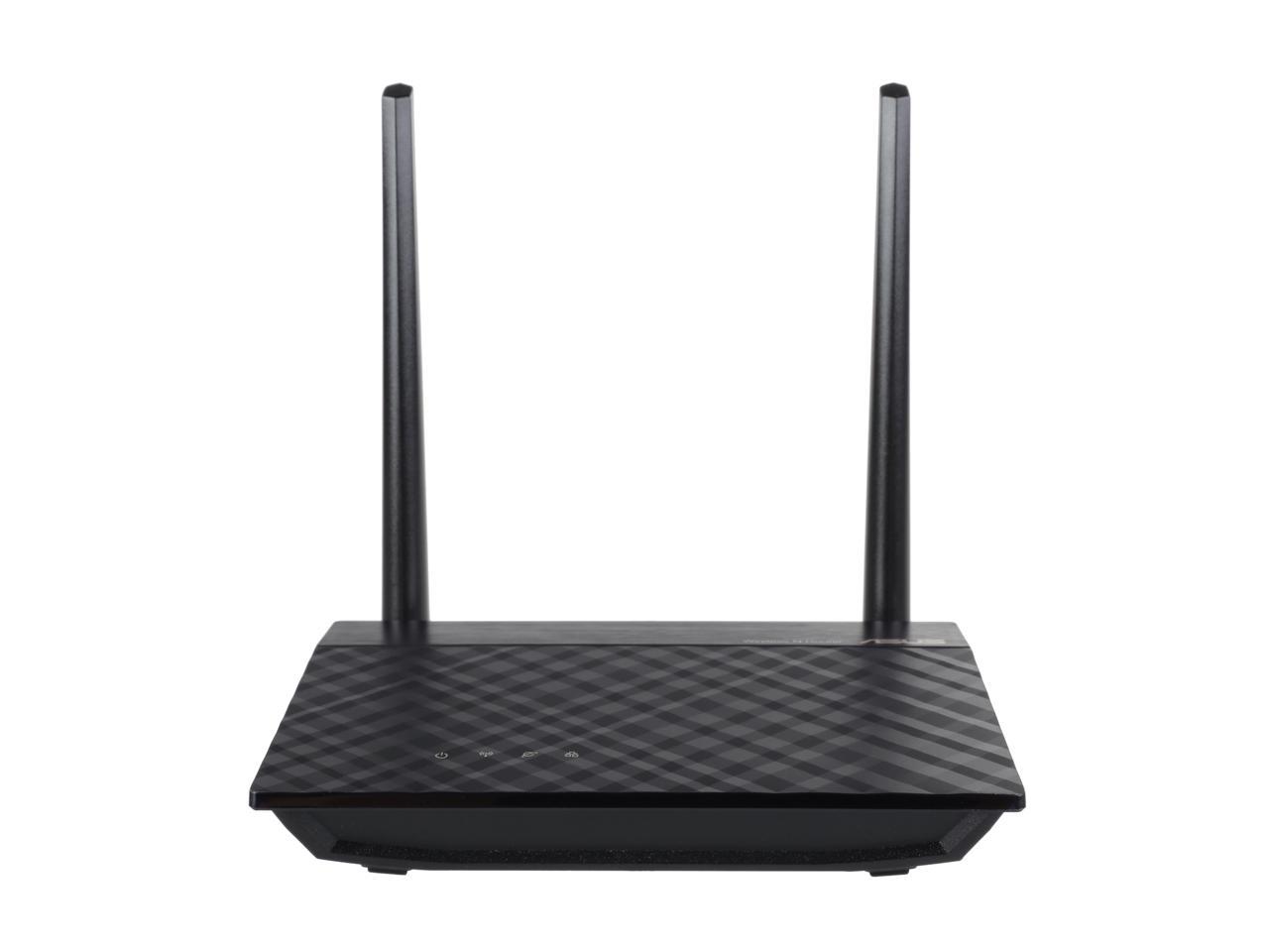 ASUS RT-N300 B1 N300 Wi-Fi Router with Three Operating Modes and Two High-performance Antennas