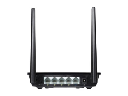 ASUS RT-N300 B1 N300 Wi-Fi Router with Three Operating Modes and Two High-performance Antennas