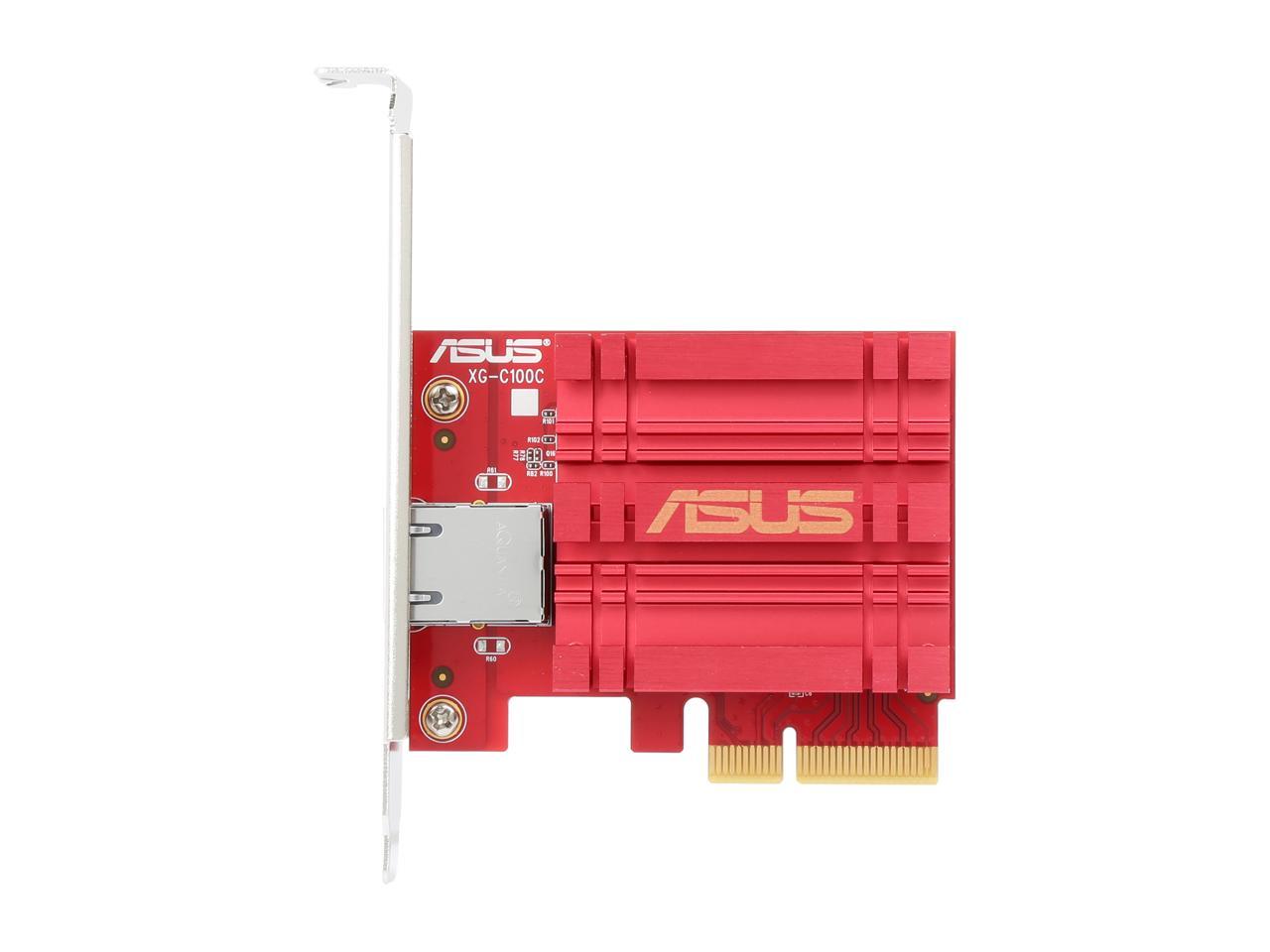 ASUS XG-C100C 10G Network Adapter PCI-E x4 Card with Single RJ-45 Port