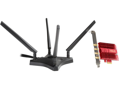 ASUS PCE-AC88 AC3100 4x4 802.11AC PCIe Adapter