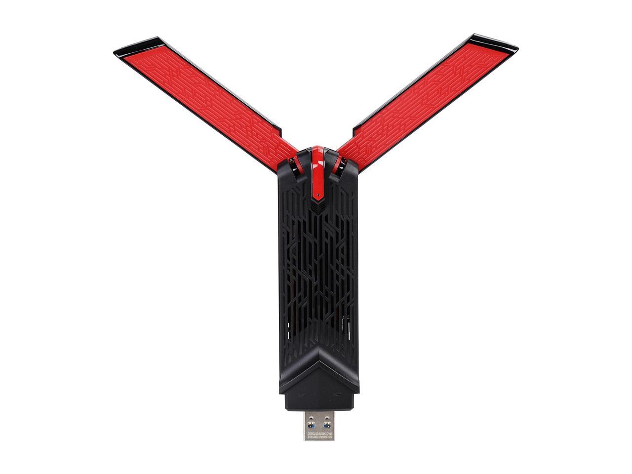 ASUS USB-AC68 AC1900 Dual-band USB 3.0 WiFi Adapter, Cradle included