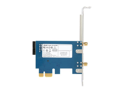 ASUS PCE-AC55BT B1 AC1200 Wireless Bluetooth 4.2 PCIe/Mpcie Adapter