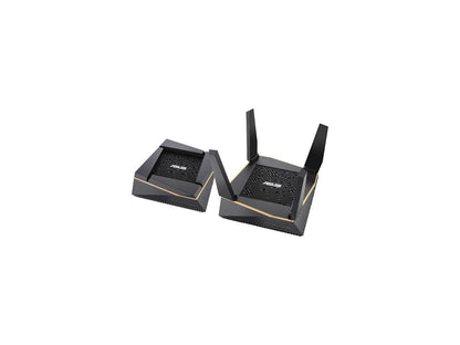 ASUS RT-AX92U AX6100 Tri-Band Wi-Fi 6 Mesh Router with 802.11Ax, Lifetime AiProtection Security by Trend Micro, AiMesh Compatible, Adaptive QoS & Parental Control