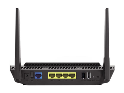 ASUS RT-AX56U AX1800 WiFi 6 Dual-Band WiFi Router, Lifetime Internet Security with AiProtection, Whole-home WiFi with AiMesh, MU-MIMO, OFDMA, VPN Setting