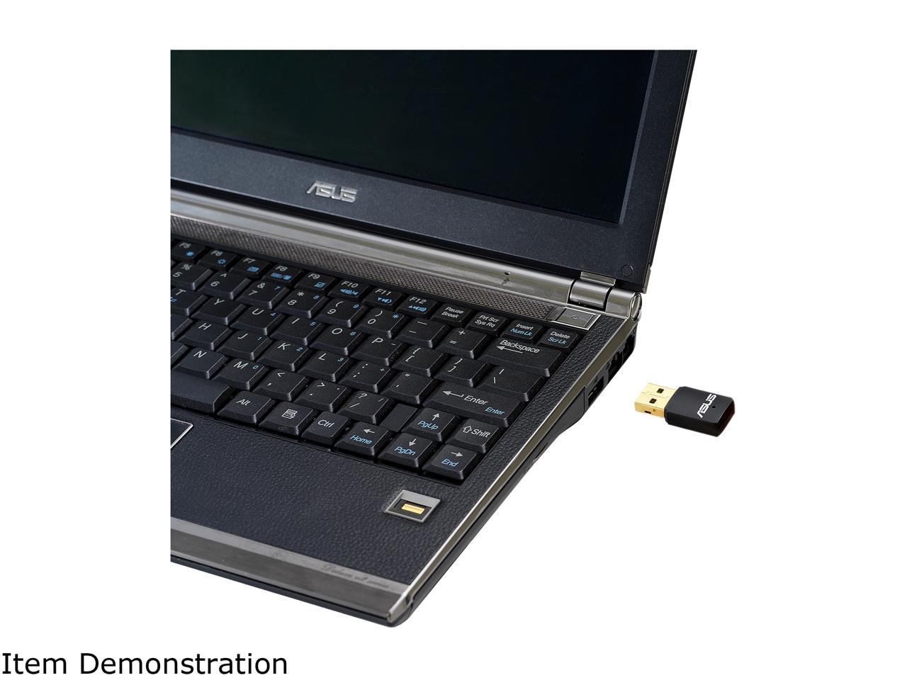 ASUS USB-N13 C1 300Mbps USB Wireless Adapter, Supports WEP, WPA, WPA2 WPA3 encryption standards (USB-N13 C1)