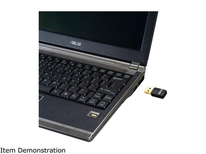 ASUS USB-N13 C1 300Mbps USB Wireless Adapter, Supports WEP, WPA, WPA2 WPA3 encryption standards (USB-N13 C1)