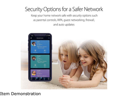 ASUS AC1900 WiFi Router (RT-AC67P) - Dual Band Wireless Internet Router, Easy Setup, VPN, Parental Control, AiRadar Beamforming Technology extends Speed, Stability & Coverage, MU-MIMO