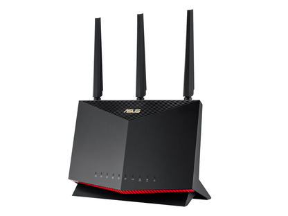 ASUS RT-AX86U Pro (AX5700) Dual Band WiFi 6 Extendable Gaming Router, 2.5G Port, Gaming Port, Mobile Game Mode, Port Forwarding, Subscription-Free Network Security, VPN, AiMesh Compatible