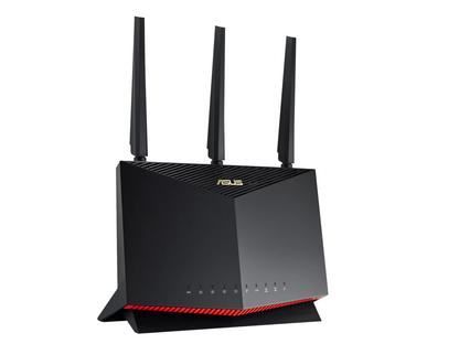 ASUS RT-AX86U Pro (AX5700) Dual Band WiFi 6 Extendable Gaming Router, 2.5G Port, Gaming Port, Mobile Game Mode, Port Forwarding, Subscription-Free Network Security, VPN, AiMesh Compatible