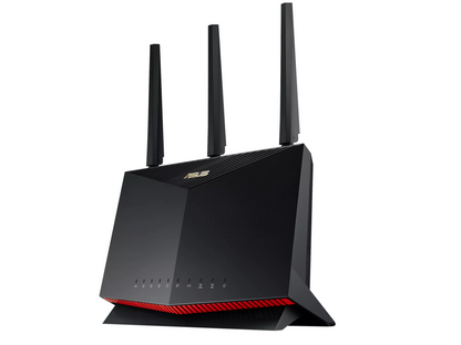 ASUS RT-AX86U Pro (AX5700) Dual Band WiFi 6 Extendable Gaming Router, 2.5G Port, Gaming Port, Mobile Game Mode, Port Forwarding, Subscription-Free Network Security, VPN, AiMesh Compatible