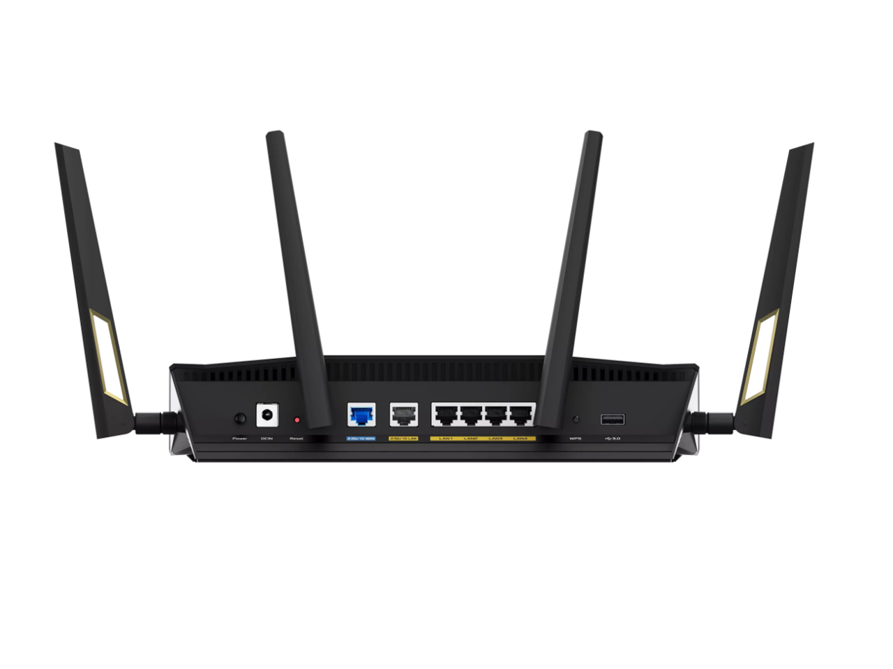 ASUS RT-AX88U PRO AX6000 Dual Band WiFi 6 Router, Dual 2.5G Port, WPA3, Parental Control, Adaptive QoS, Port Forwarding, WAN aggregation, lifetime internet security and AiMesh support