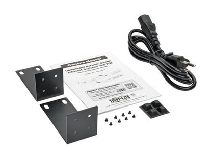 Tripp Lite 5-Port Rack-Mount/Desktop Gigabit Ethernet Unmanaged Switch with PoE, 10/100/1000 Mbps, 1URM (NG5POE)