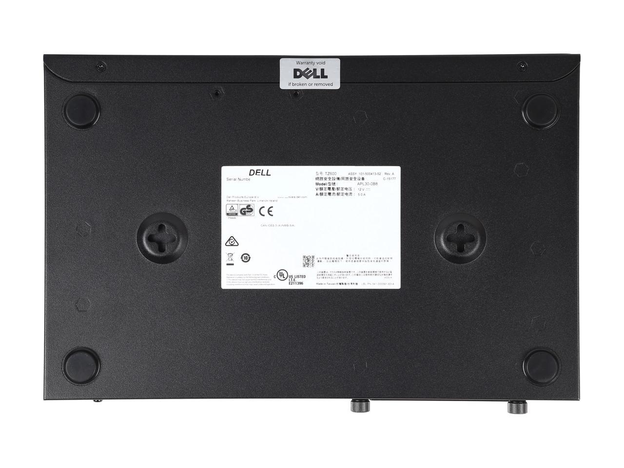 SonicWall 01-SSC-0222 TZ600 Gen 6 Firewall Secure Upgrade Plus 2Yr Support