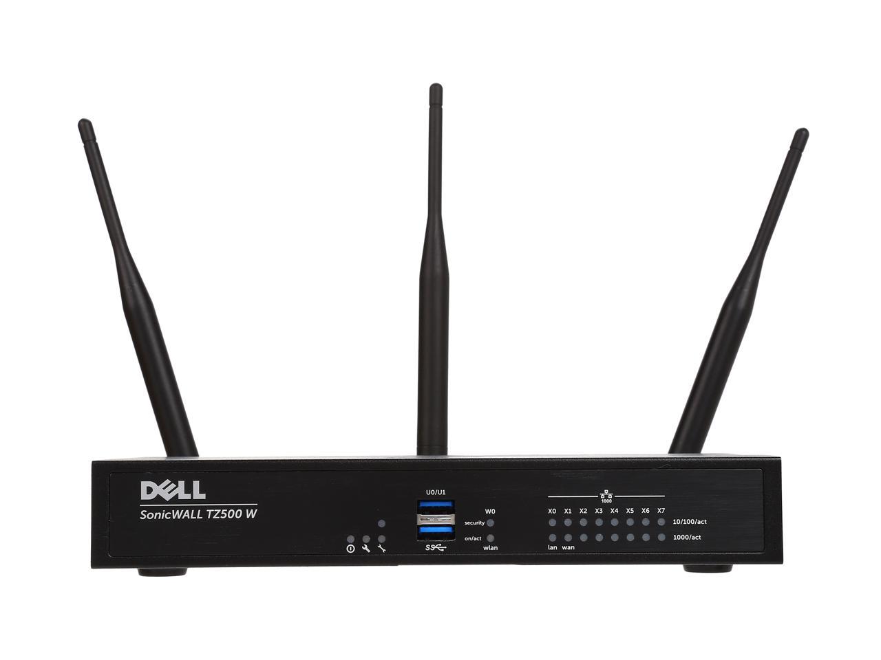 SonicWall 01-SSC-0431 TZ500 Wireless-AC Gen 6 Firewall Secure Upgrade Plus 3Yr Support