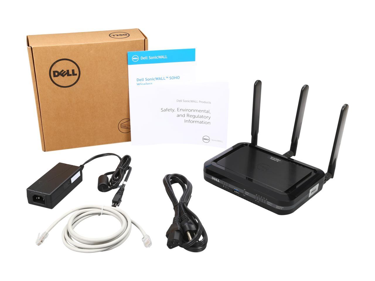 SonicWall 01-SSC-0647 SOHO Wireless-N Gen 6 Firewall Secure Upgrade Plus 2Yr Support