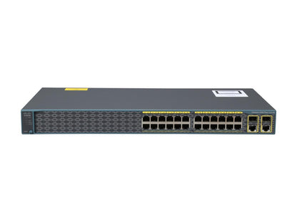 CISCO Catalyst 2960 2960-24TC-S(WS-C2960+24TC-S) Managed Plus 24 + 2 T/SFP LAN LiteSwitch