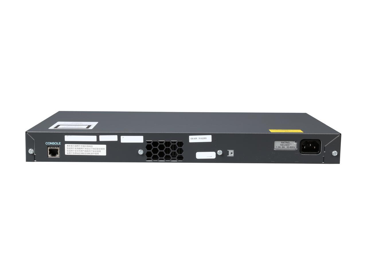 CISCO Catalyst 2960 2960-24TC-S(WS-C2960+24TC-S) Managed Plus 24 + 2 T/SFP LAN LiteSwitch