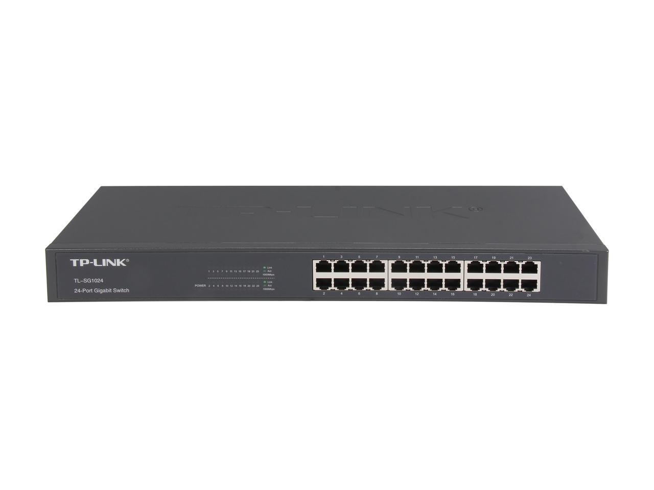 TP-Link TL-SG1024 24-Port Gigabit Rackmount Switch