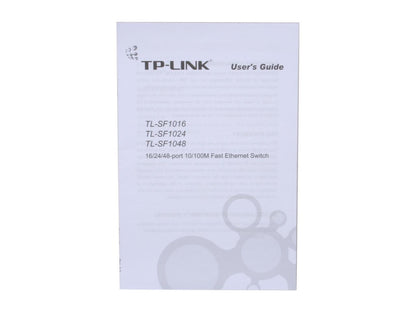 TP-Link TL-SF1016 Unmanaged 16-Port Rackmount Switch