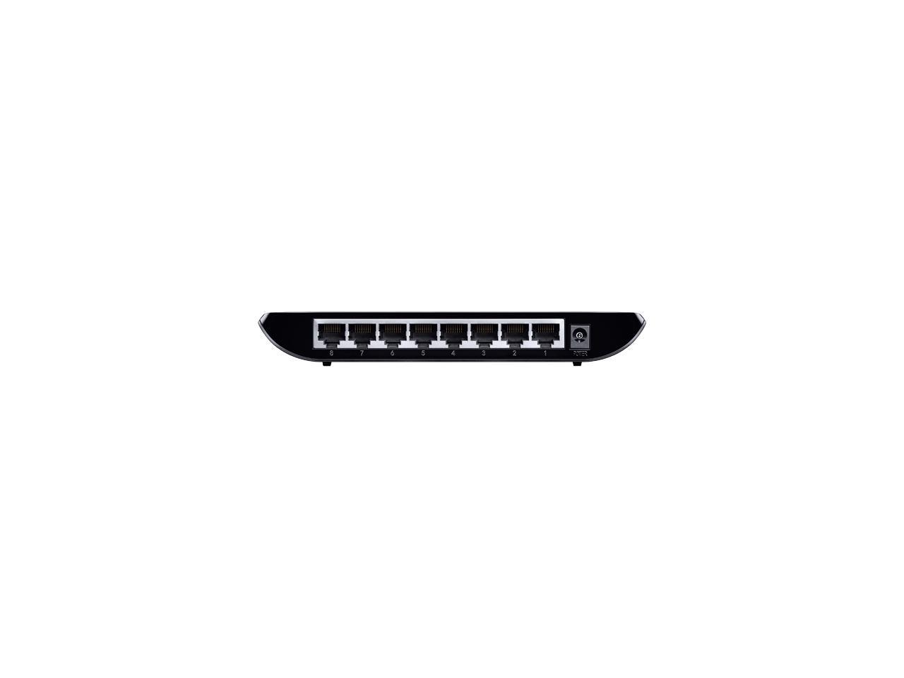 TP-Link TL-SG1008D 10/100/1000Mbps 8-Port Gigabit Desktop Switch, 16Gbps Switching Capacity