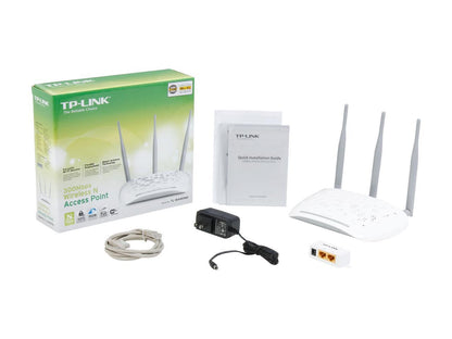 TP-LINK TL-WA901ND Wireless N300 Access Point, 300Mbps, Multifunction, Multiple SSID