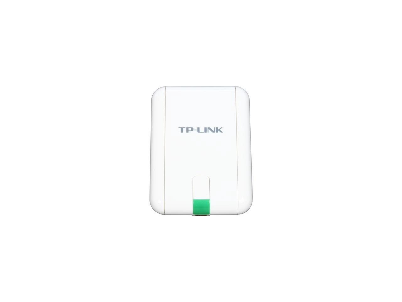 TP-LINK TL-WN822N Wireless N300 High Gain USB Adapter, 300 Mbps, Dual 3dBi External Antennas, w/ WPS Button, IEEE 802.1b/g/n, WEP / WPA / WPA2, Plug & Play in Windows 10 (32 bit & 64 bit)