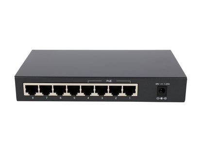 TP-LINK TL-SF1008P 10/100Mbps 8-Port PoE Switch, 4 PoE Ports, Metal case