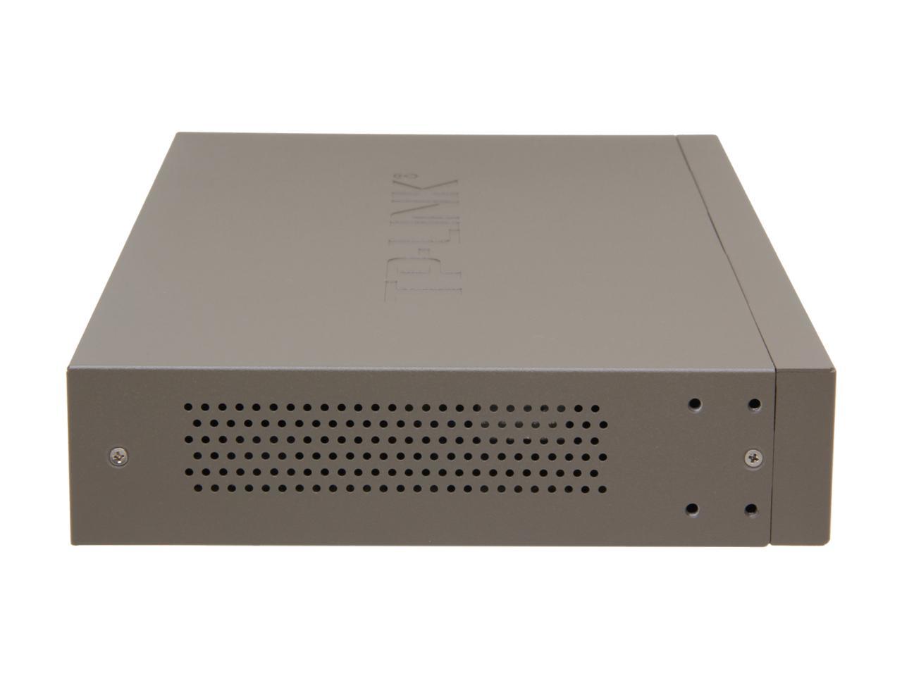 TP-LINK TL-SF1016DS 10/100Mbps 16-Port Unmanaged Switch, Metal Case, Power-Saving