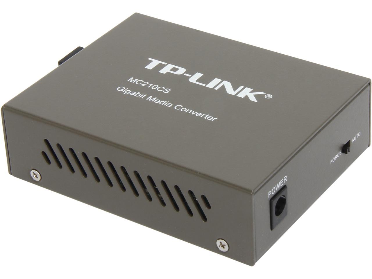 TP-Link MC210CS Gigabit Single-Mode Media Converter