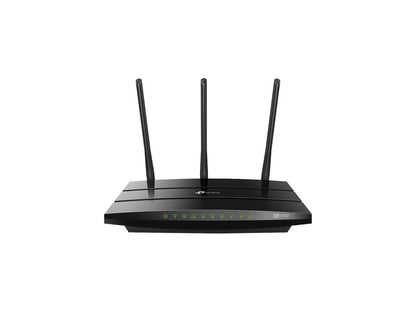 TP-LINK Archer C7 Wireless AC1750 Dual Band Gigabit Router, 450 Mbps on 2.4 GHz + 1300 Mbps on 5 GHz, 1 USB Port, IPv6, Guest Network