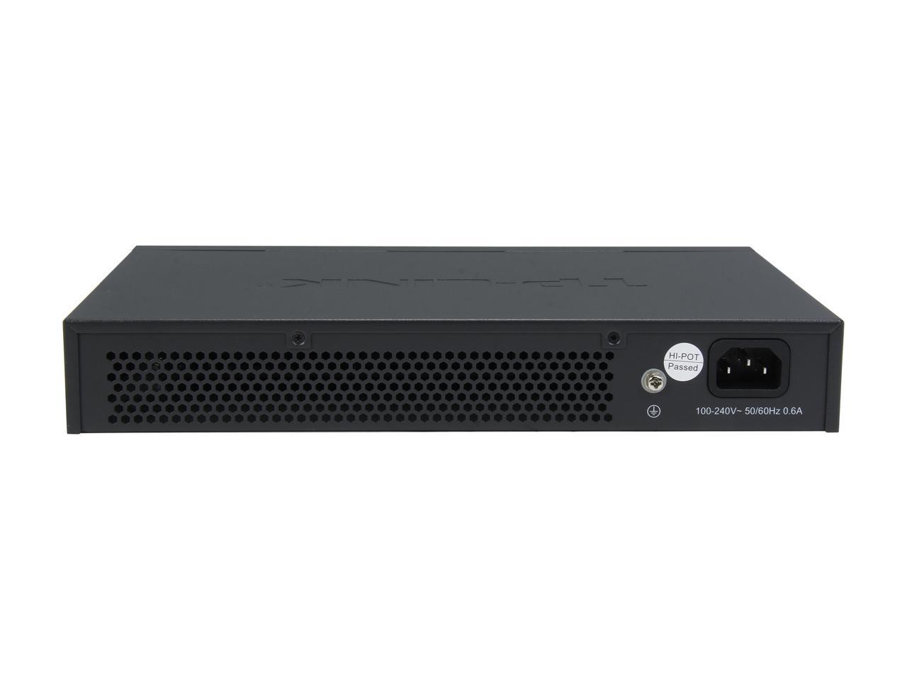 TP-LINK TL-SG1016DE 16-Port Gigabit Easy Smart Switch , 16 10/100/1000 Mbps RJ45 Ports, MTU/Port/Tag-Based VLAN, QoS and IGMP