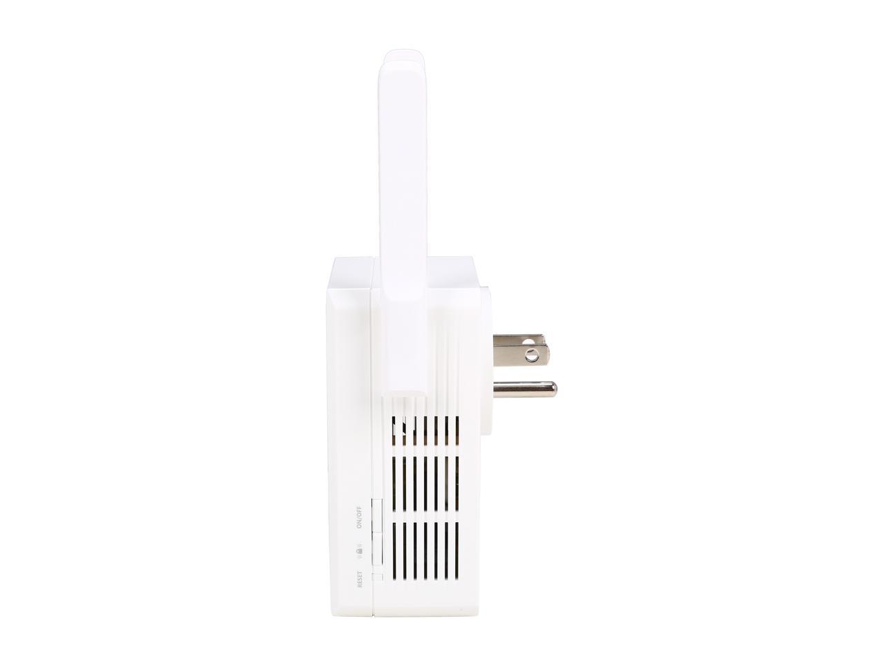 TP-Link TL-WA860RE 300 Mbps Universal Wi-Fi Range Extender / Repeater with Power Outlet Pass-through, Dual External Antennas, Wall Plug Design, One-button Setup, Smart Signal Indicator