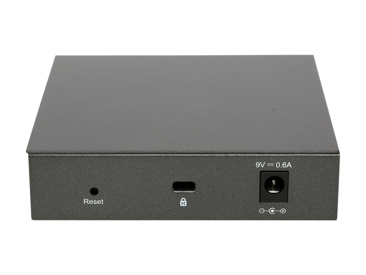 TP-Link 5 Port Gigabit Switch | Easy Smart Managed | Plug & Play | Desktop/Wall-Mount | Sturdy Metal w/ Shielded Ports | Support QoS, Vlan, IGMP and Link Aggregation (TL-SG105E)