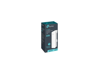 TP-LINK CPE210 2.4GHz 300Mbps 9dBi High Power Outdoor CPE/Access Point, 2.4GHz 300Mbps, 802.11b/g/n, dual-polarized 9dBi directional antenna, Passive POE